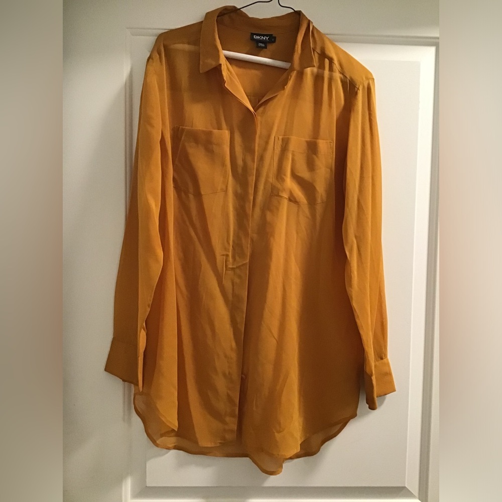DKNY silk blouse